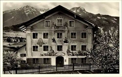 Ak Bad Hindelang im Oberallgäu, Hotel Pension Sonne
