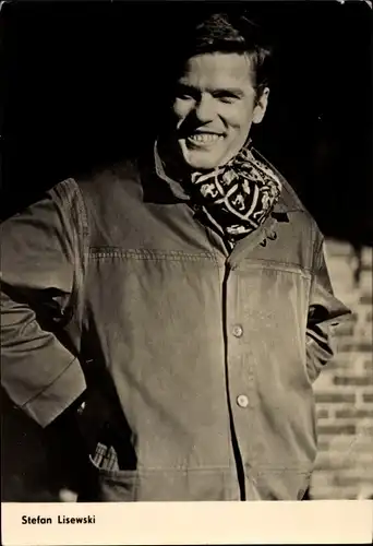 Ak Schauspieler Stefan Lisewski, Portrait, DEFA Film