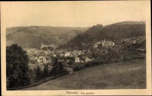 Ak Malmédy Wallonien Lüttich, Vue generale