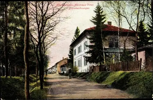 Ak Montreux Vieux Altmünstertal Elsass Haut Rhin, Dienstwohnungen