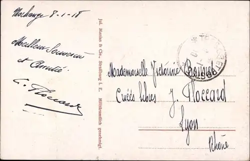 Ak Morhange Mörchingen Lothringen Moselle, Rathaus