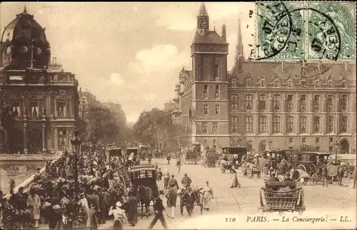 Ak Paris IV Ile de la Cité, La Conciergerie