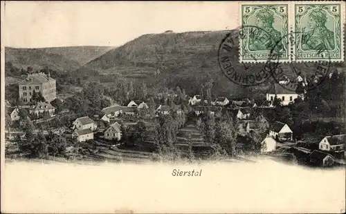 Ak Siersthal Sierstal Lothringen Moselle, Panorama