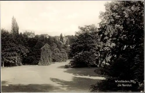 Ak Wiesbaden in Hessen, Im Nerotal