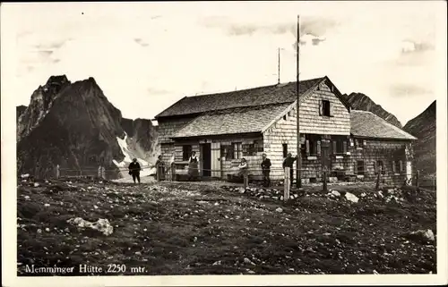 Ak Zams in Tirol, Memminger Hütte