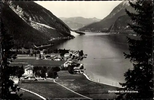 Ak Pertisau Eben am Achensee in Tirol, Panorama, See