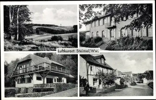 Ak Steimel im Westerwald, Ortsansichten