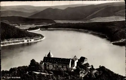 Ak Vöhl am Edersee Hessen, Jugendherberge Hohe Fahrt am Edersee