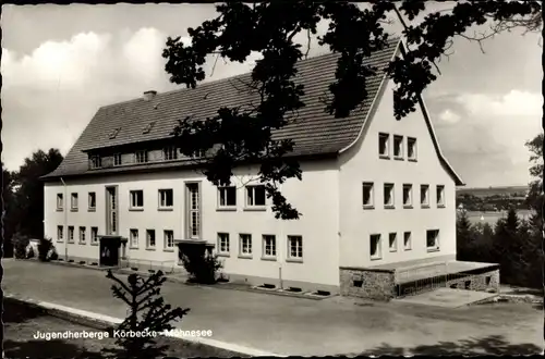 Ak Körbecke Möhnesee in Nordrhein Westfalen, Jugendherberge