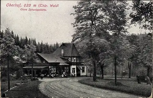 Ak Oberhof im Thüringer Wald, Gasthof