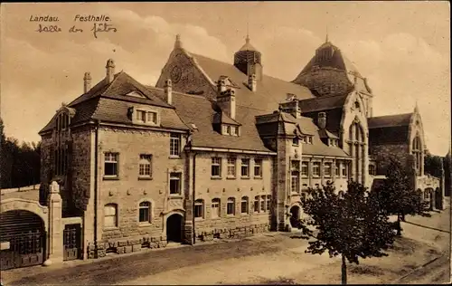 Ak Landau in der Pfalz, Festhalle