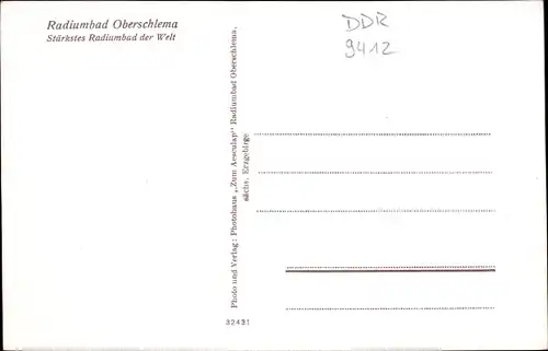 Ak Oberschlema Bad Schlema im Erzgebirge, Konzertplatz