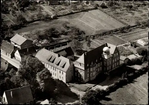 Ak Sögel im Emsland, Kreiskrankenhaus, Fliegeraufnahme