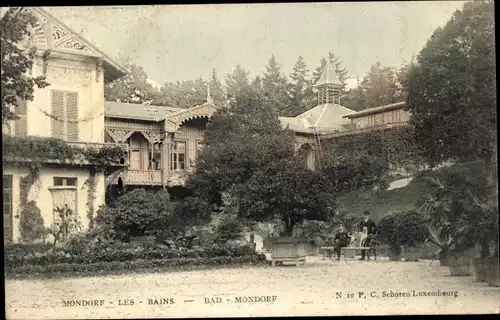 Ak Mondorf les Bains Bad Mondorf Luxemburg, Kurhaus