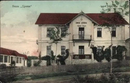 Ak Banja Koviljača Serbien, Vila "Drina"