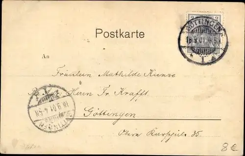 Ak Hamburg Harburg, Am Sand