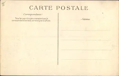 Ak Calais Pas de Calais, Französische Eisenbahn No 2651, Greve des Cheminots du Nord