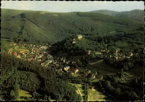 Ak Landpoststempel Thüringen, Burkersdorf über Rudolstadt, 1961