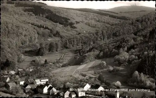 Ak Landpoststempel Treisberg üb. Usingen (Taunus)