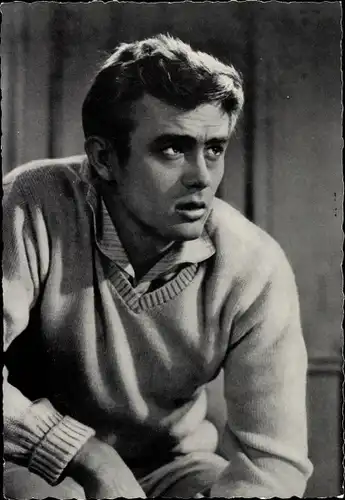 Ak Schauspieler James Dean, Portrait, Warner Brothers