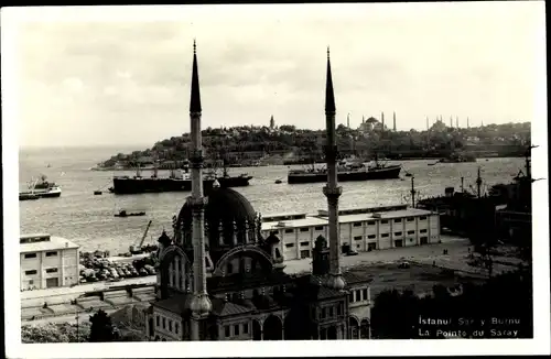 Ak Konstantinopel Istanbul Türkei, La Pointe du Saray