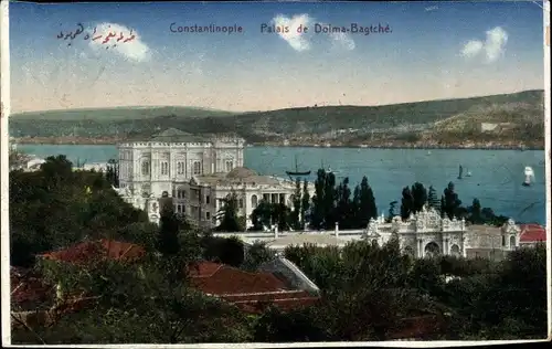 Ak Istanbul Konstantinopel Türkei, Palais de Dolma-Bagtche