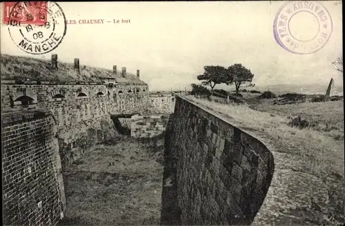 Ak Îles Chausey Manche, Le fort