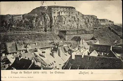 Ak Belfort Beffert Beffort Territoire de Belfort, Le Chateau