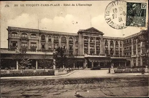 Ak Le Touquet Paris Plage Pas de Calais, Hotel de L'Hermitage