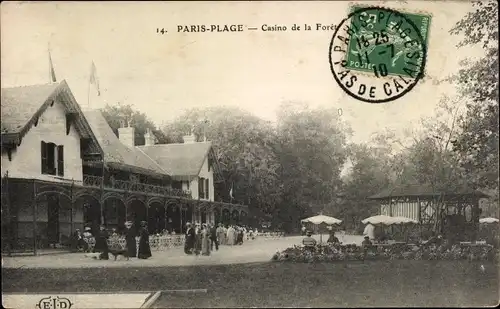 Ak Paris Plage Pas de Calais, Casino de la Forêt