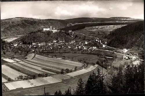 Ak Gamburg Werbach an der Tauber, Panorama