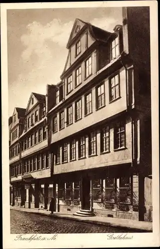 Ak Frankfurt am Main, Goethehaus
