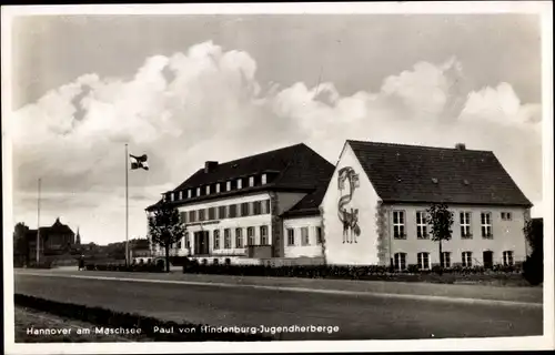 Ak Hannover, Paul von Hindenburg Jugendherberge, Am Maschsee