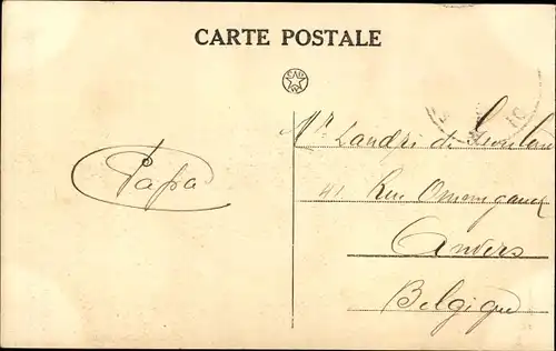 Ak Matadi DR Kongo Zaire, Congo belge, Rue de la Poste (Vu de l'Ouest)