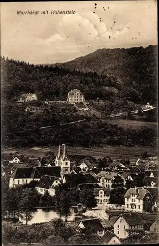 Ak Murrhardt in Württemberg, Gesamtansicht mit Hohenstein