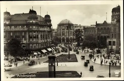 Ak Berlin Tiergarten, Potsdamer Platz