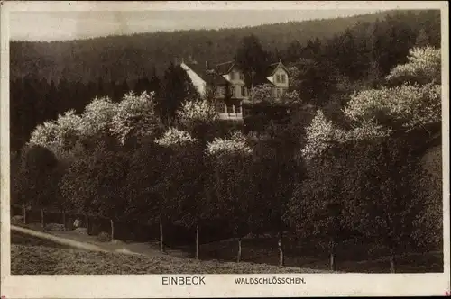 Ak Einbeck in Niedersachsen, Waldschlösschen