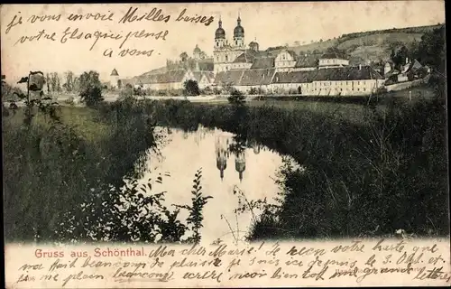 Ak Schöntal in Württemberg, Kloster Schönthal