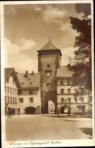 Ak Villingen im Schwarzwald, Riettor