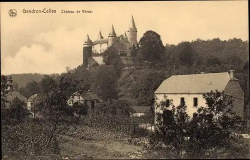 Ak Gendron Celles Wallonien Hennegau, Château de Vêves