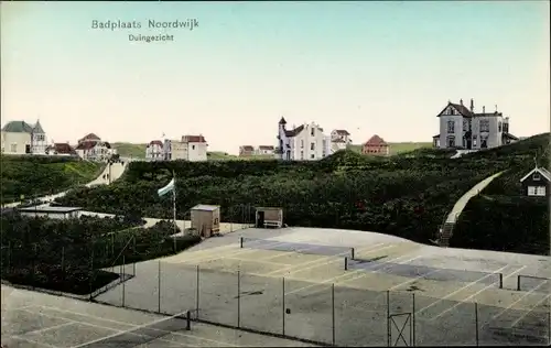 Ak Noordwijk Südholland, Duingezicht, Tennis