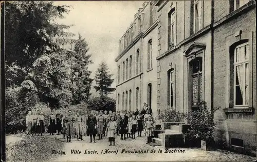 Ak Virton Wallonien Luxemburg, Villa Lucie, Pensionnat De la Doctrine