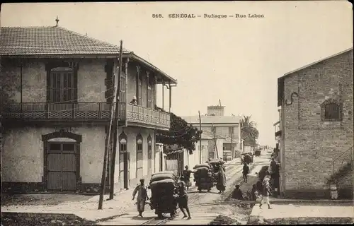 Ak Senegal, Rufisque, Rue Lebon