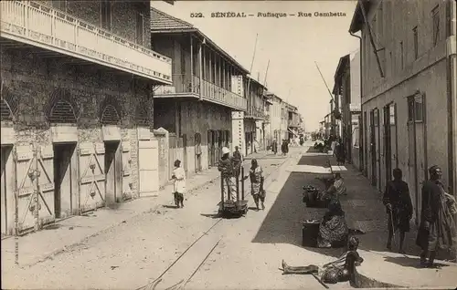 Ak Senegal, Rufisque, Rue Gambetta