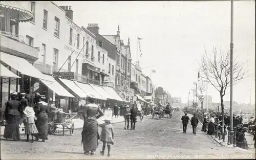 Ak Southend on Sea Essex England, Marine Parade