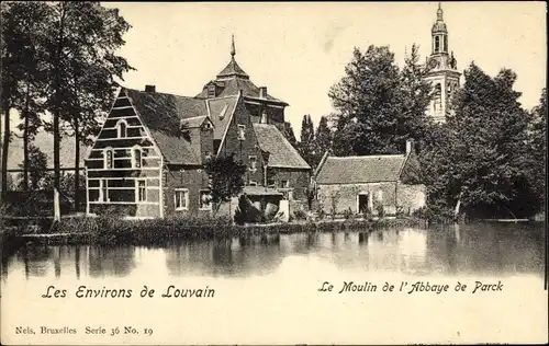 Ak Louvain Leuven Flämisch Brabant, Le Moulin de l'Abbaye de Parck
