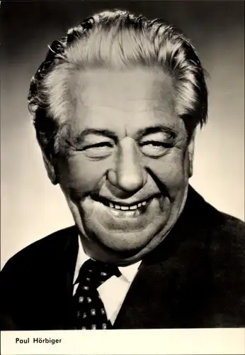 Ak Schauspieler Paul Hörbiger, Portrait