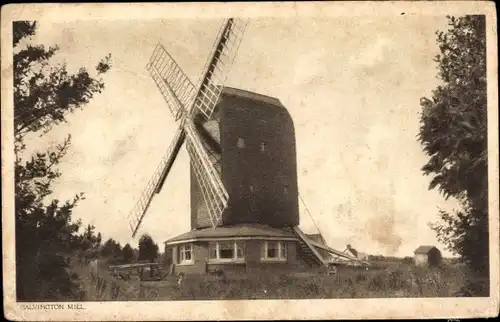Ak Worthing West Sussex England, Salvington Mill