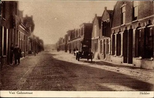 Ak Den Helder Nordholland Niederlande, Van Galenstraat