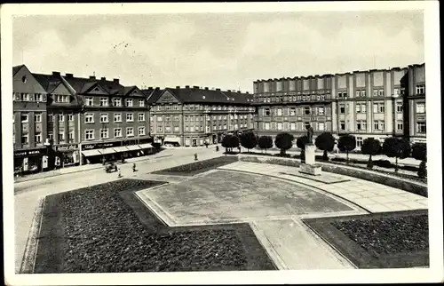 Ak Hradec Králové Königgrätz Stadt, Masarykovo Namesti
